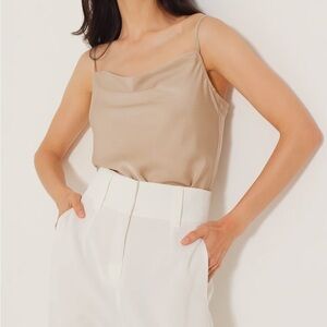 Love Bonito - Amia Satin Cowl Neck Top